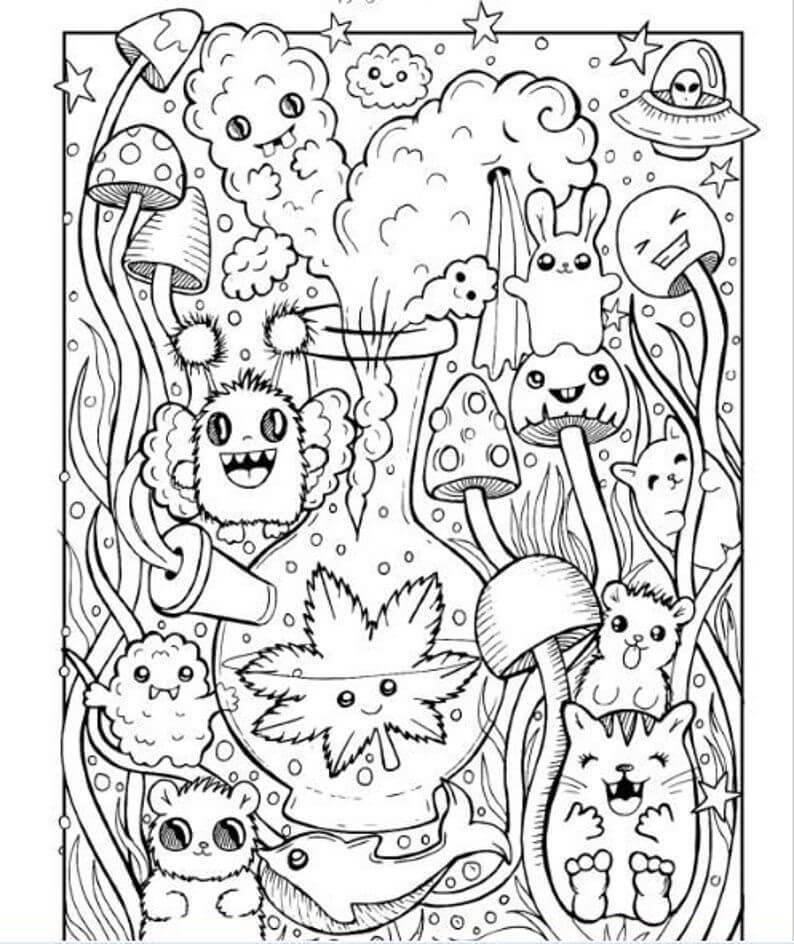 Stoner 1 Coloring Page Free Printable Coloring Pages For Kids