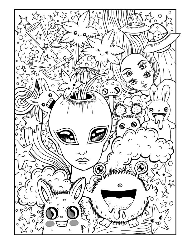 Stoner 1 Coloring Page Free Printable Coloring Pages For Kids
