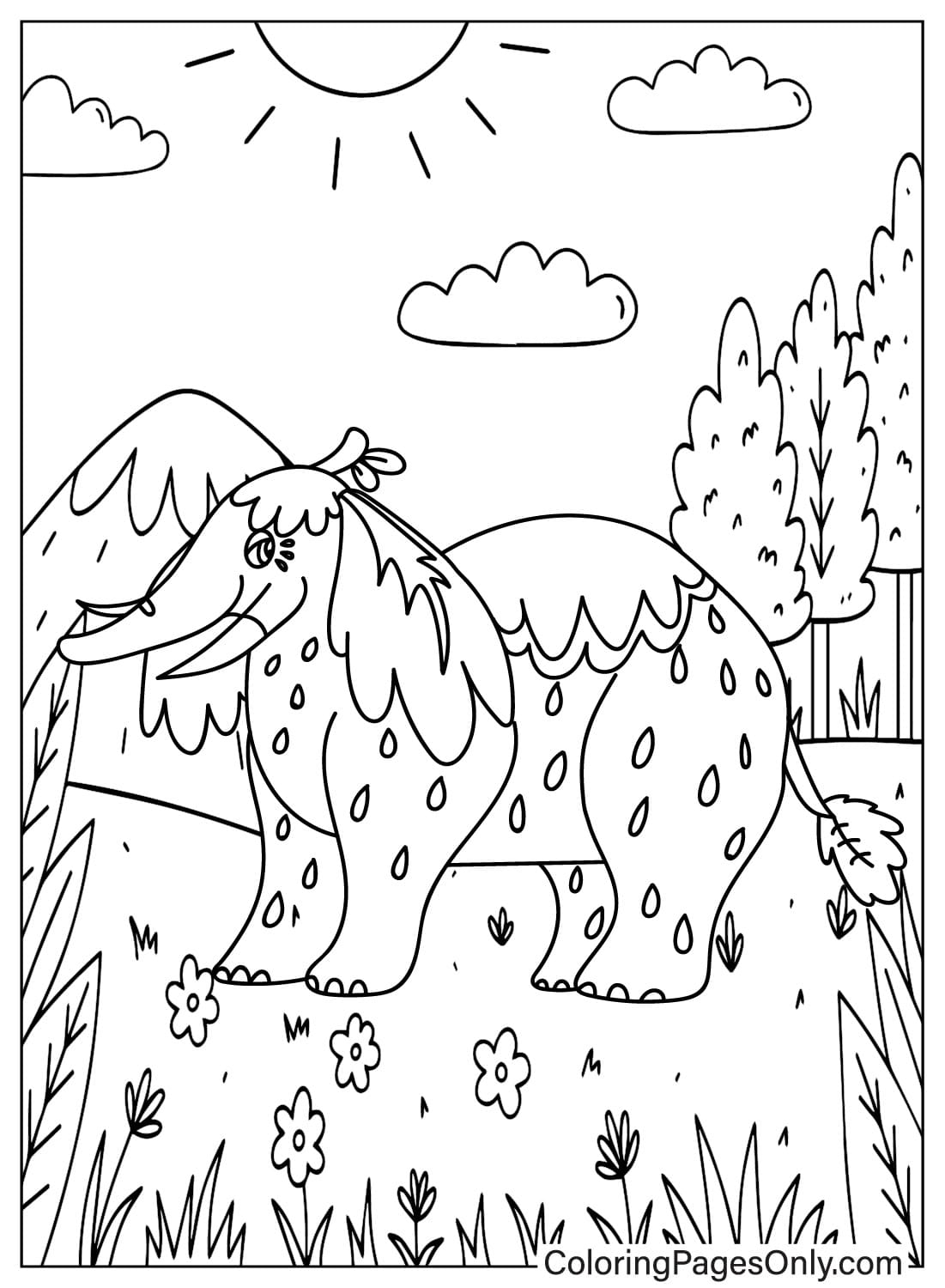Strawberry Elephant Color Page Free Printable Coloring Pages Strawberry Elephant Color Page Free Printable Coloring Pages
