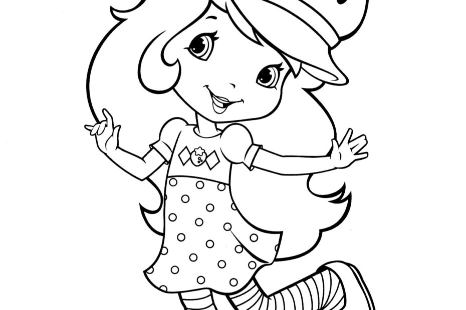 Strawberry Shortcake Drawing At PaintingValley Explore Collection