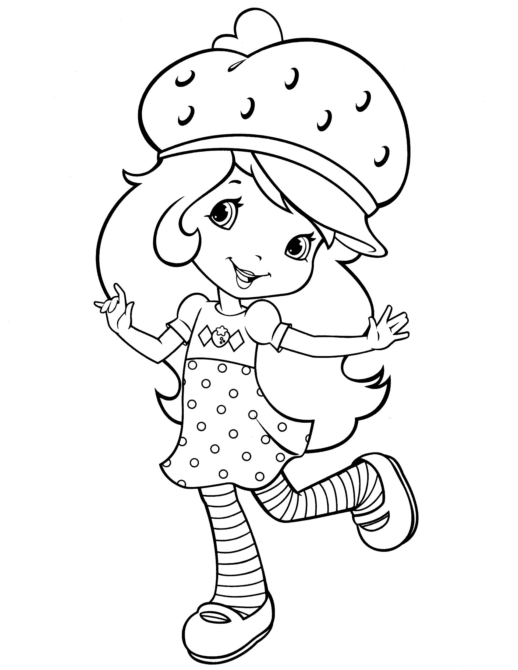 Strawberry Shortcake Drawing At PaintingValley Explore Collection 