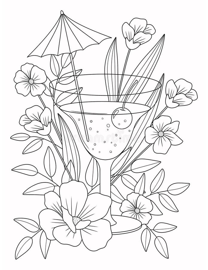 Summer Coloring Pages For Adults Coloring Pages