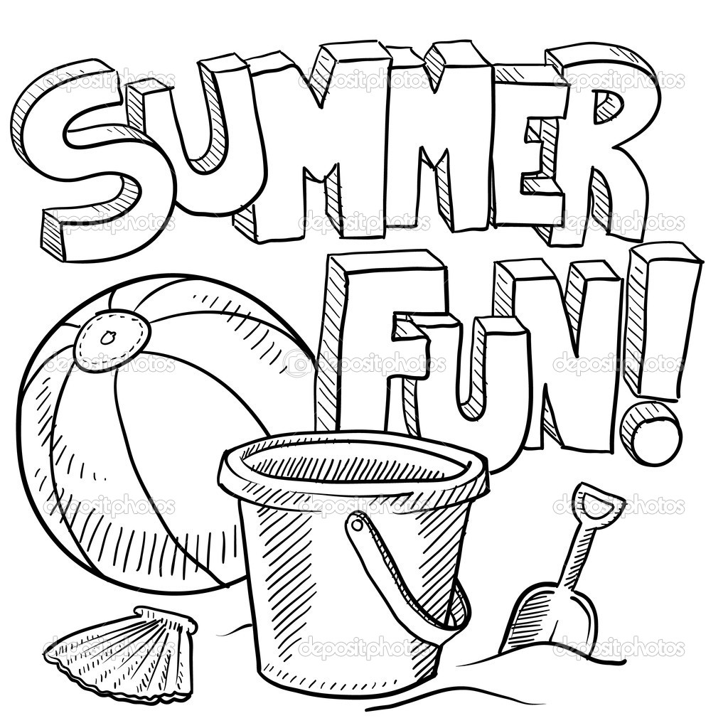 free coloring pages of summer free coloring pages of summer