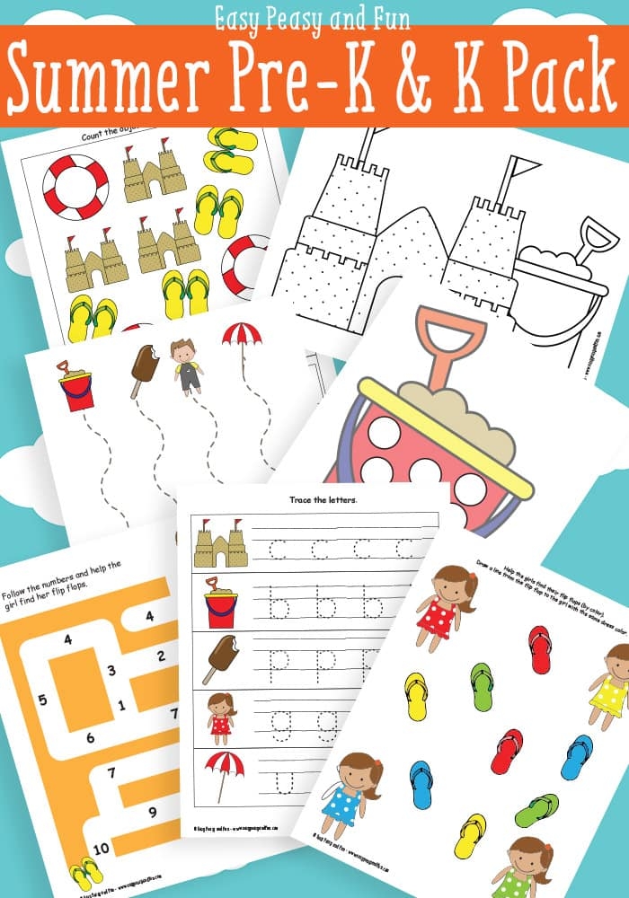 Summer Printables For Preschool Easy Peasy And Fun