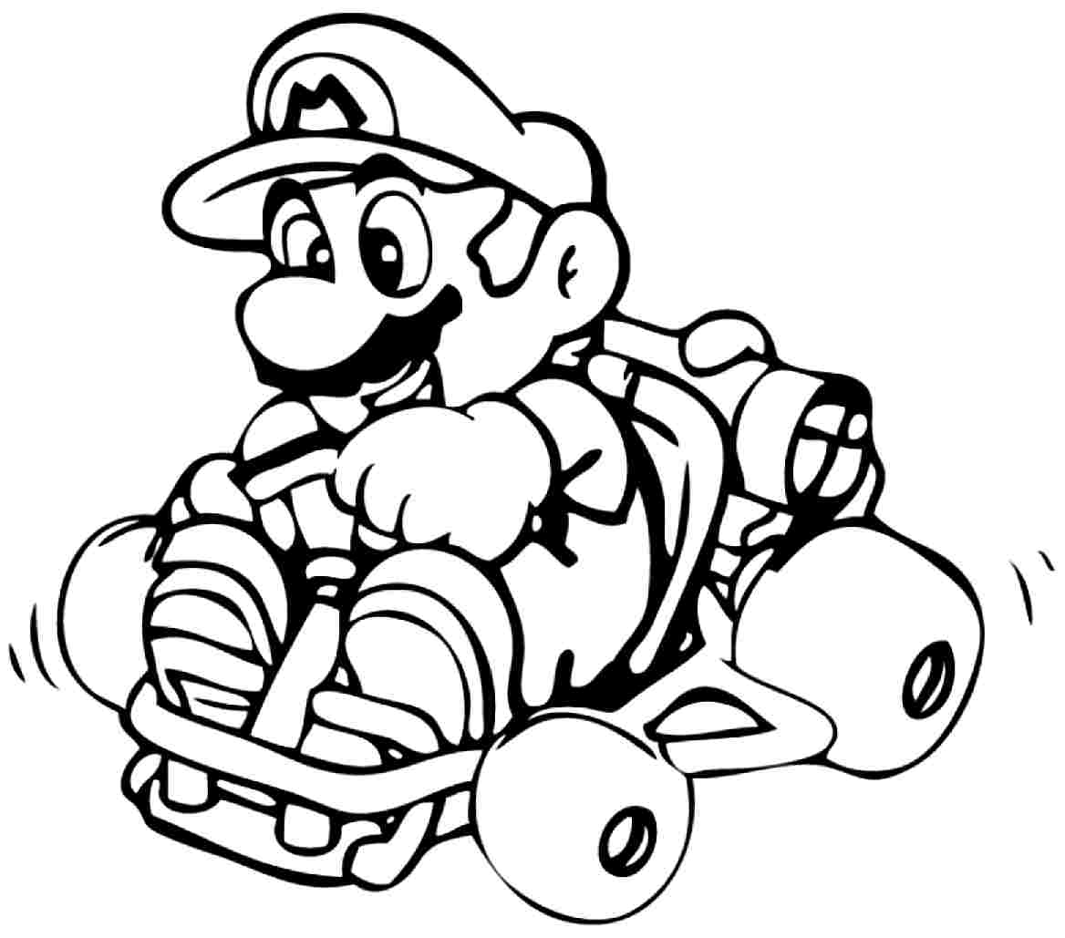 Mario coloring pages printable free Mario coloring pages printable free