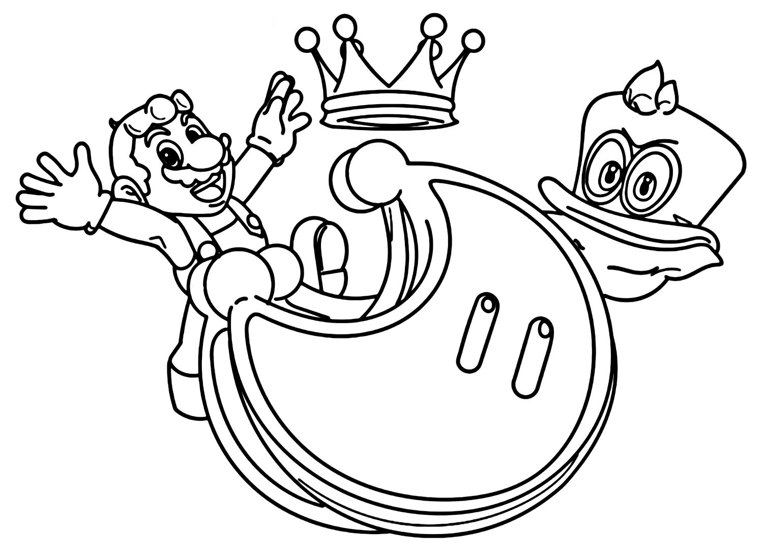 Super Mario Odyssey Printable Coloring Page Free Printable Coloring Pages Super Mario Odyssey Printable Coloring Page Free Printable Coloring Pages