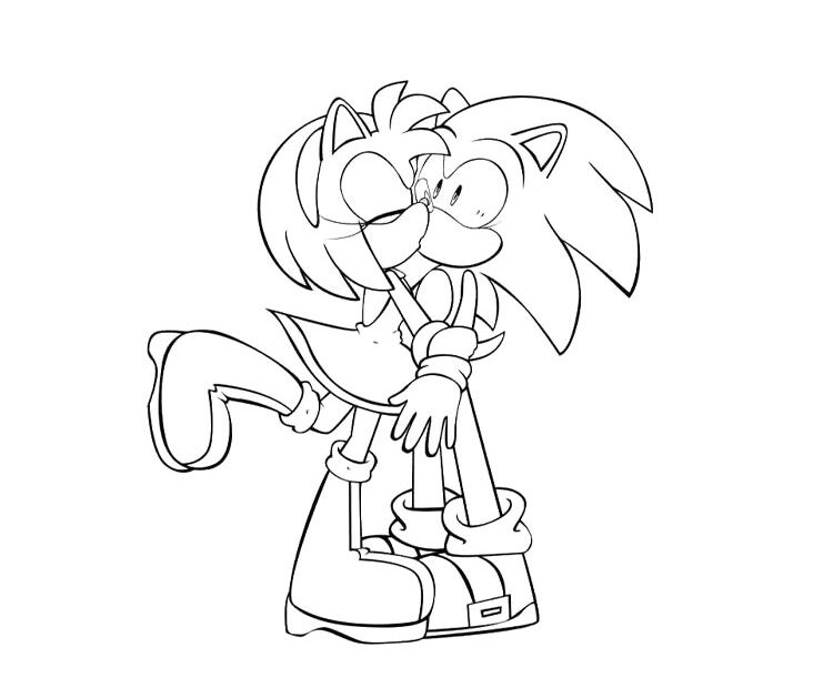 Super Sonic Printable Coloring Pages