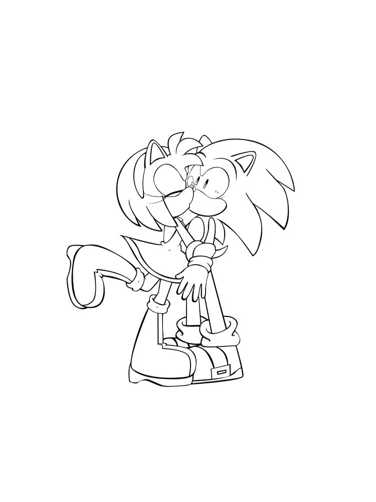 Super Sonic Printable Coloring Pages