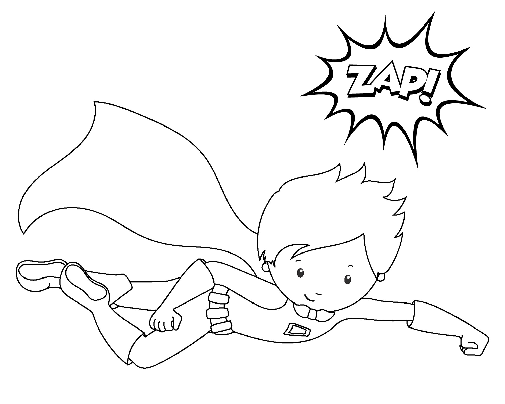 Superhero Coloring Pages Best Coloring Pages For Kids