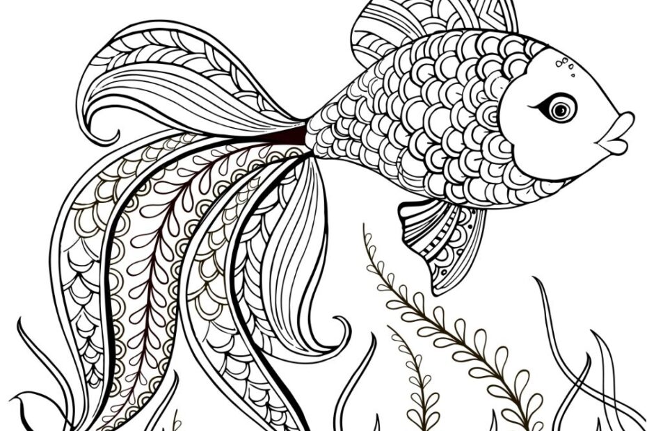 Supervisar Acortar Acorazado Fish Coloring Sheet Mil metro Algun Lado