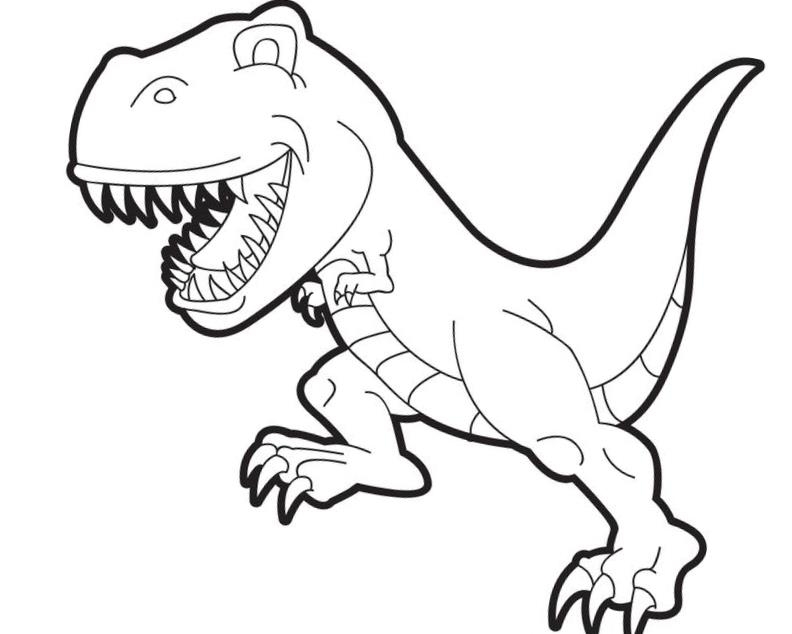 T rex Outline Printable Printable Word Searches