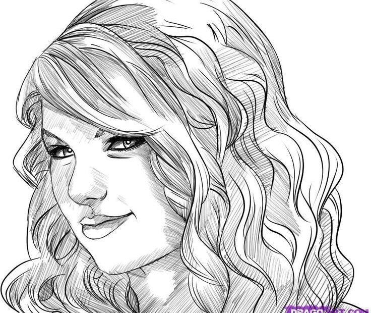 Taylor Swift Free Printable Coloring Pages Coloring Home