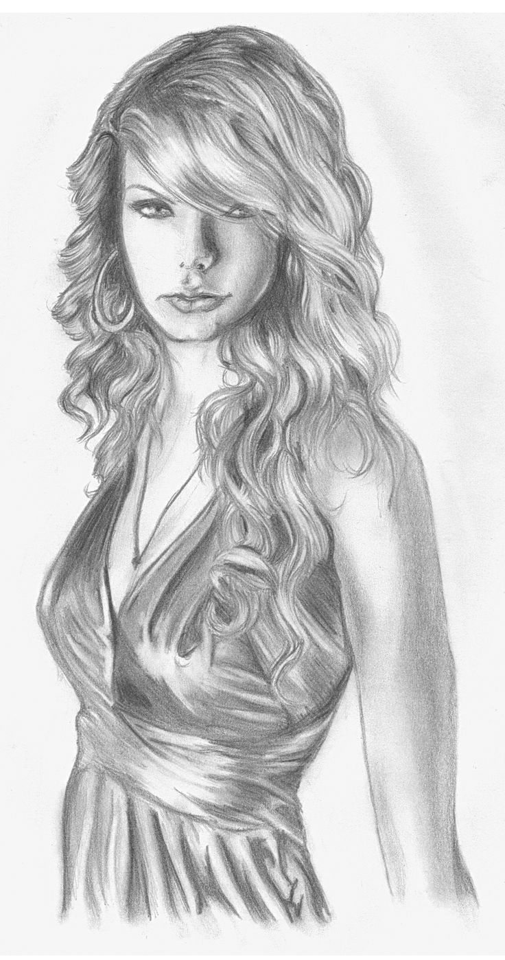 Taylor Swift Printable Colouring Pages