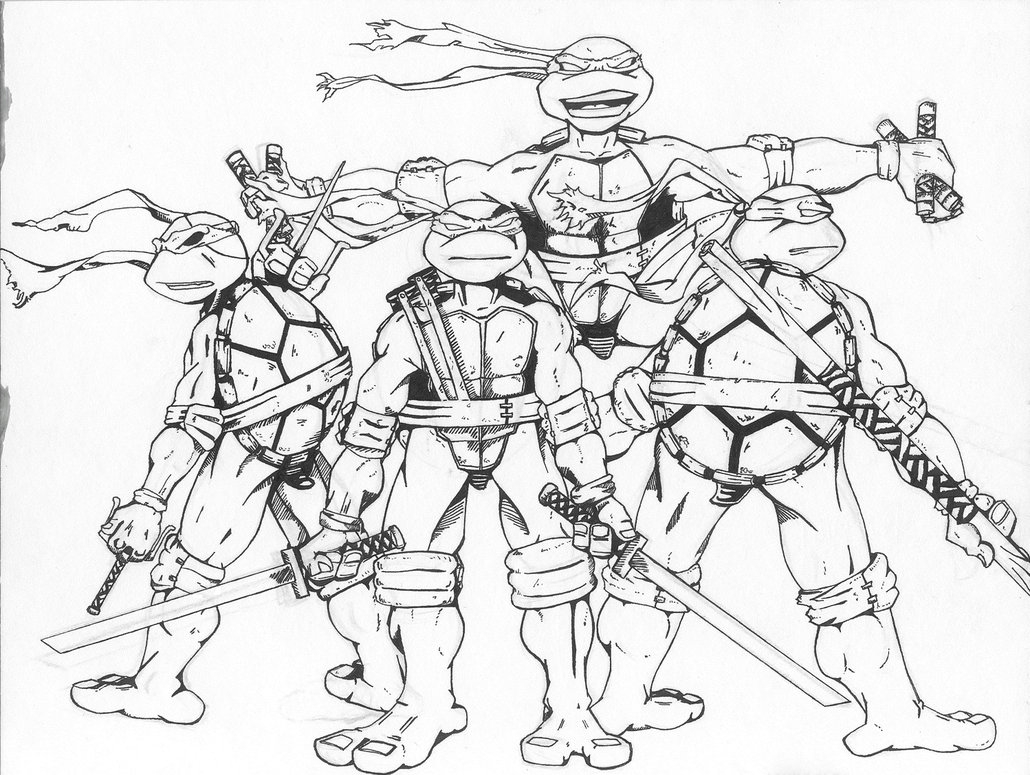 Teenage Mutant Ninja Turtles Coloring Pages For Kids Printable Teenage Mutant Ninja Turtles Coloring Pages For Kids Printable