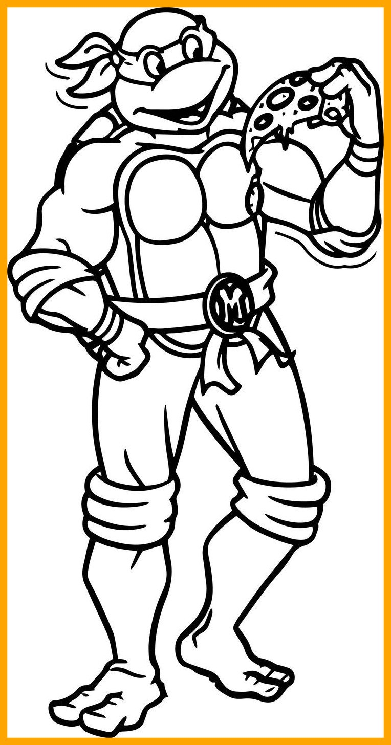 Teenage Mutant Ninja Turtles Coloring Pages Free Printable Printable 