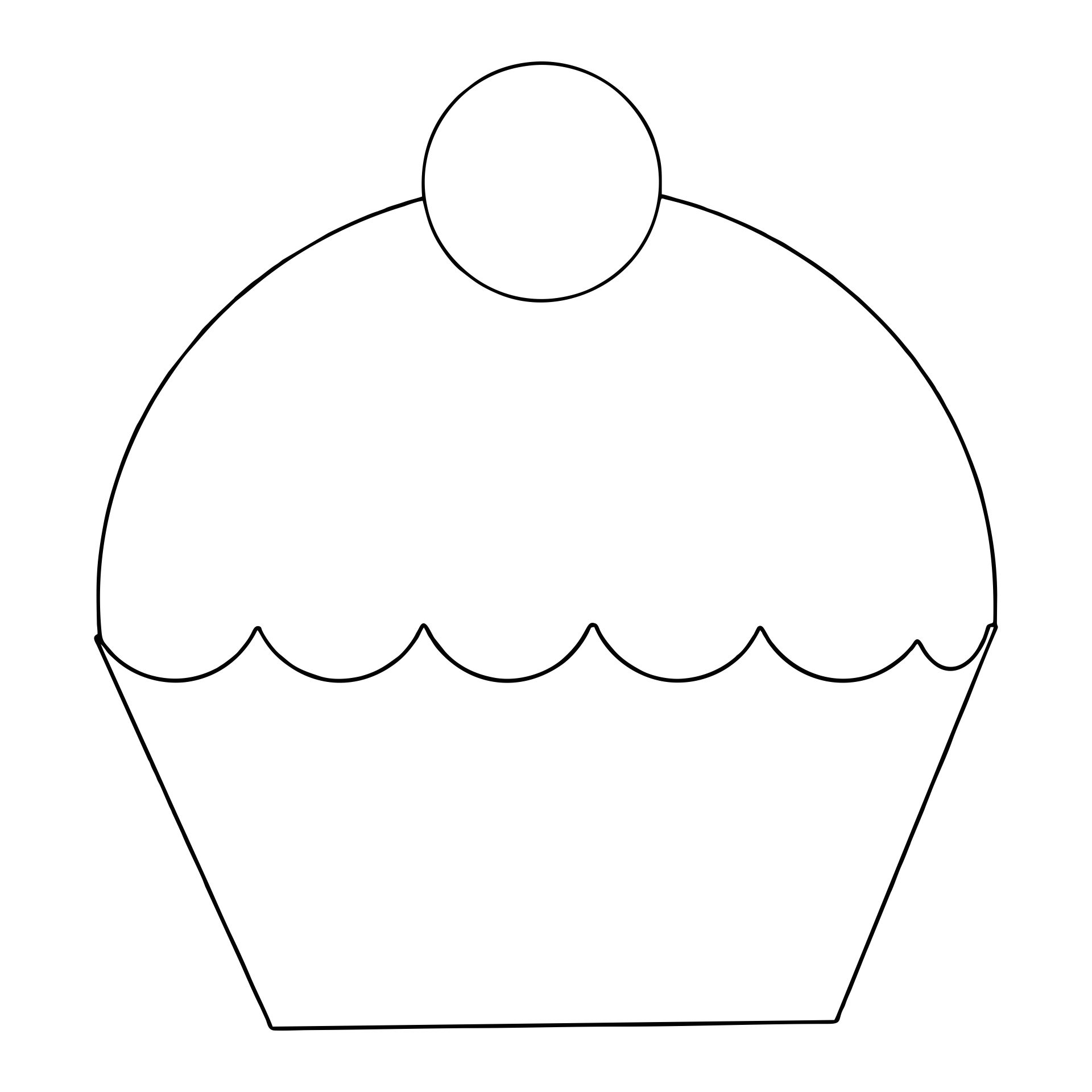 free printable cupcake template free printable cupcake template