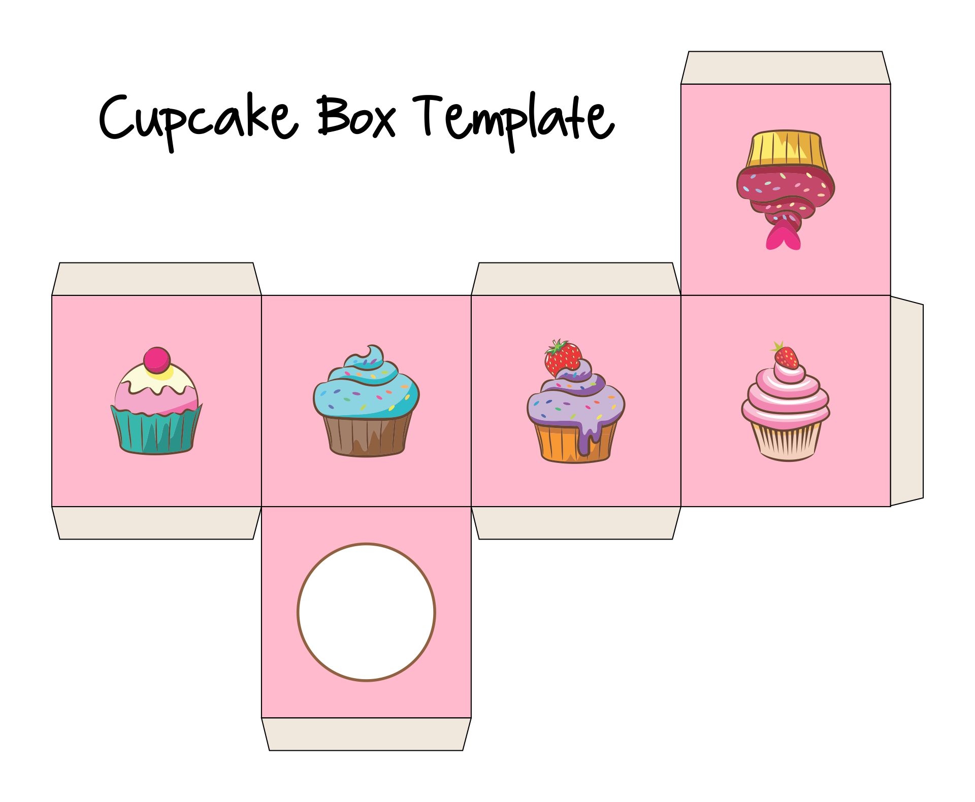 Template Cupcake 11 Free PDF Printables Printablee Template Cupcake 11 Free PDF Printables Printablee