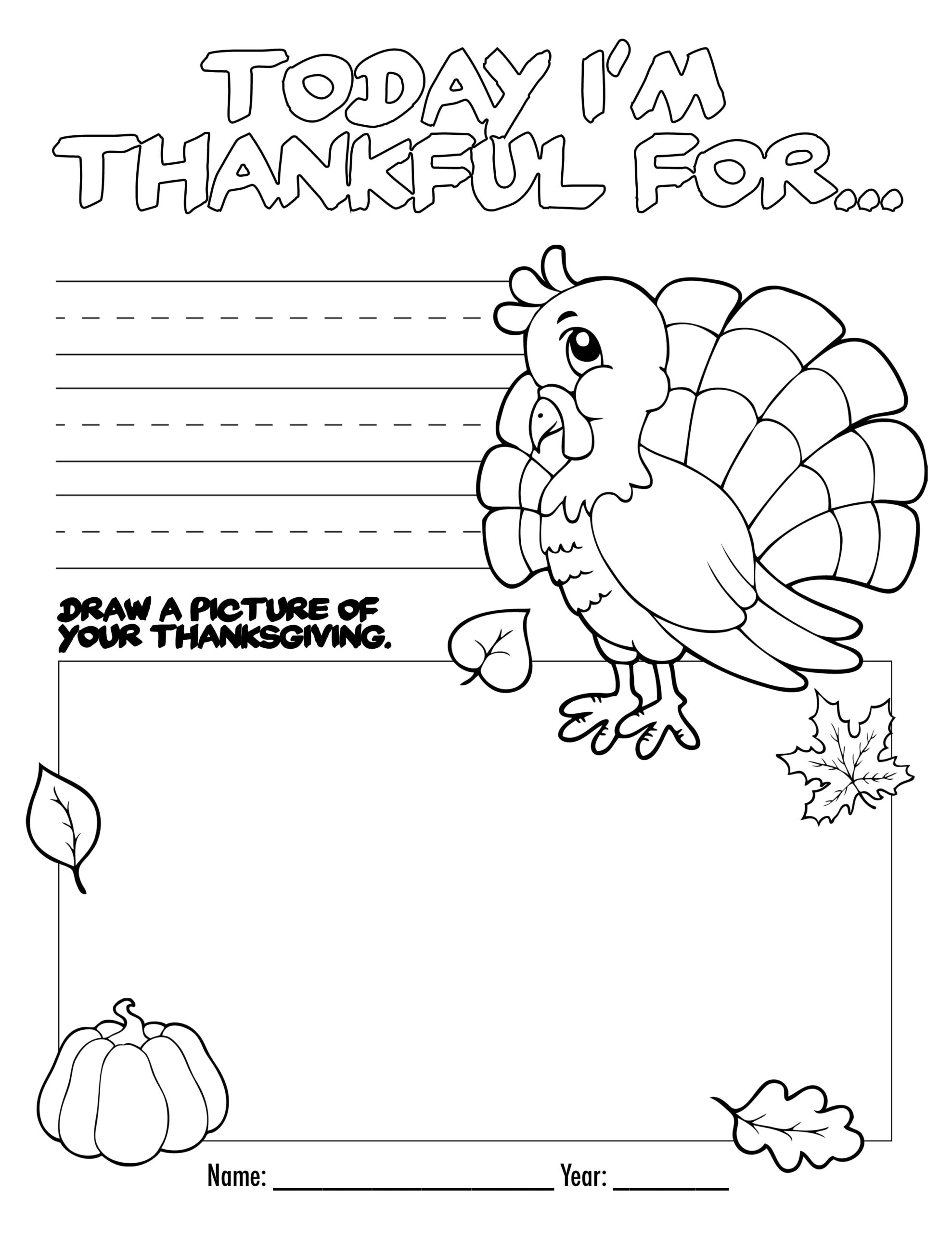 Thanksgiving Coloring Book free Printable How To Nest For Less Thanksgiving Coloring Book free Printable How To Nest For Less