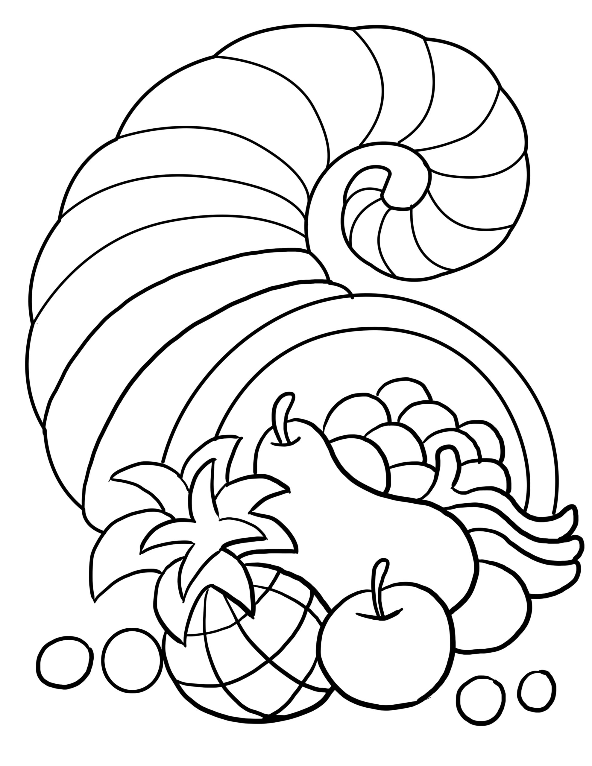 free printable thanksgiving coloring sheets