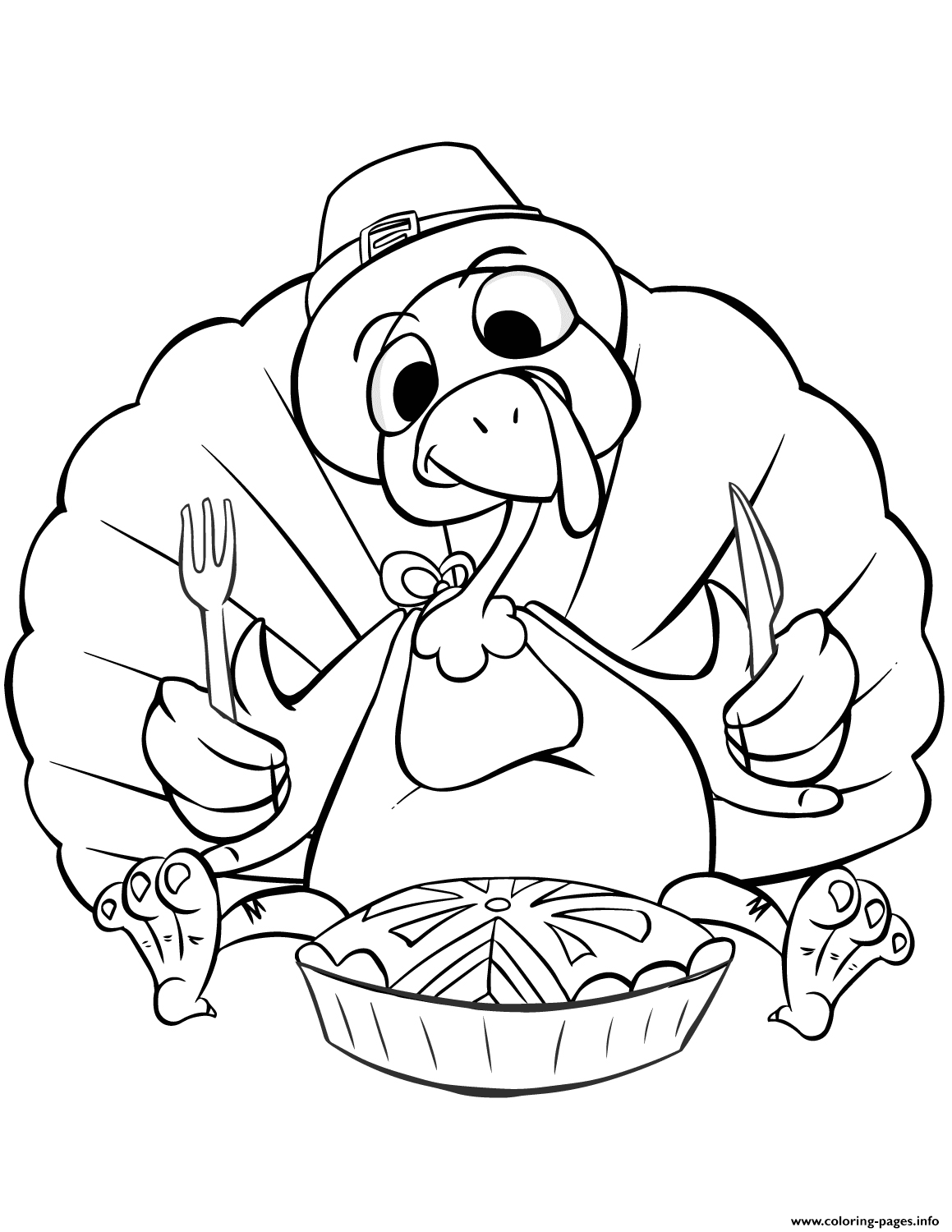 Thanksgiving Dinner Coloring Page Printable Thanksgiving Dinner Coloring Page Printable