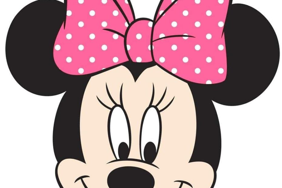 The Best Pink Printable Minnie Mouse Face 2022 IBikini cyou