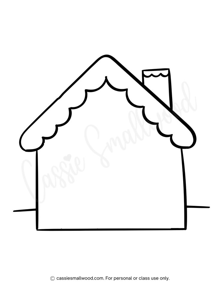 THE CUTEST Gingerbread House Coloring Pages Gingerbread House THE CUTEST Gingerbread House Coloring Pages Gingerbread House