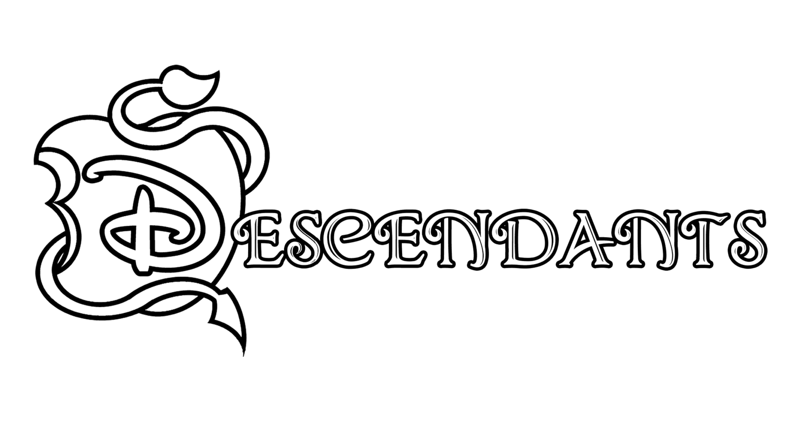 The Descendants To Color For Children Descendants Coloring Pages