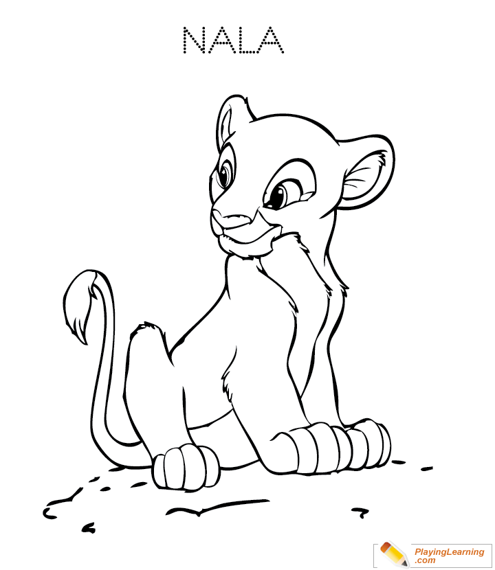 lion king coloring pages nala lion king coloring pages nala