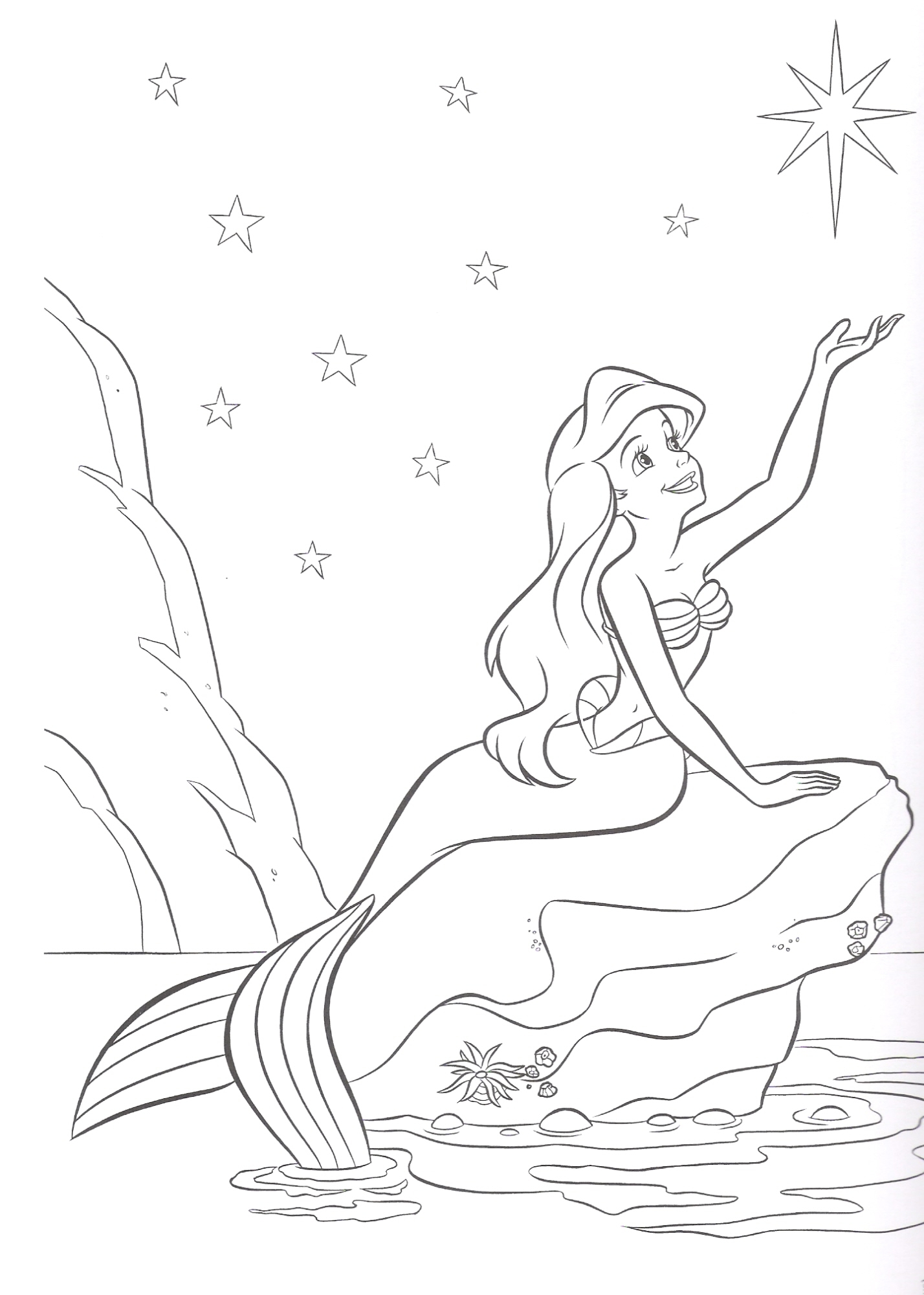 The Little Mermaid Coloring Pages6 Coloringkids The Little Mermaid Coloring Pages6 Coloringkids