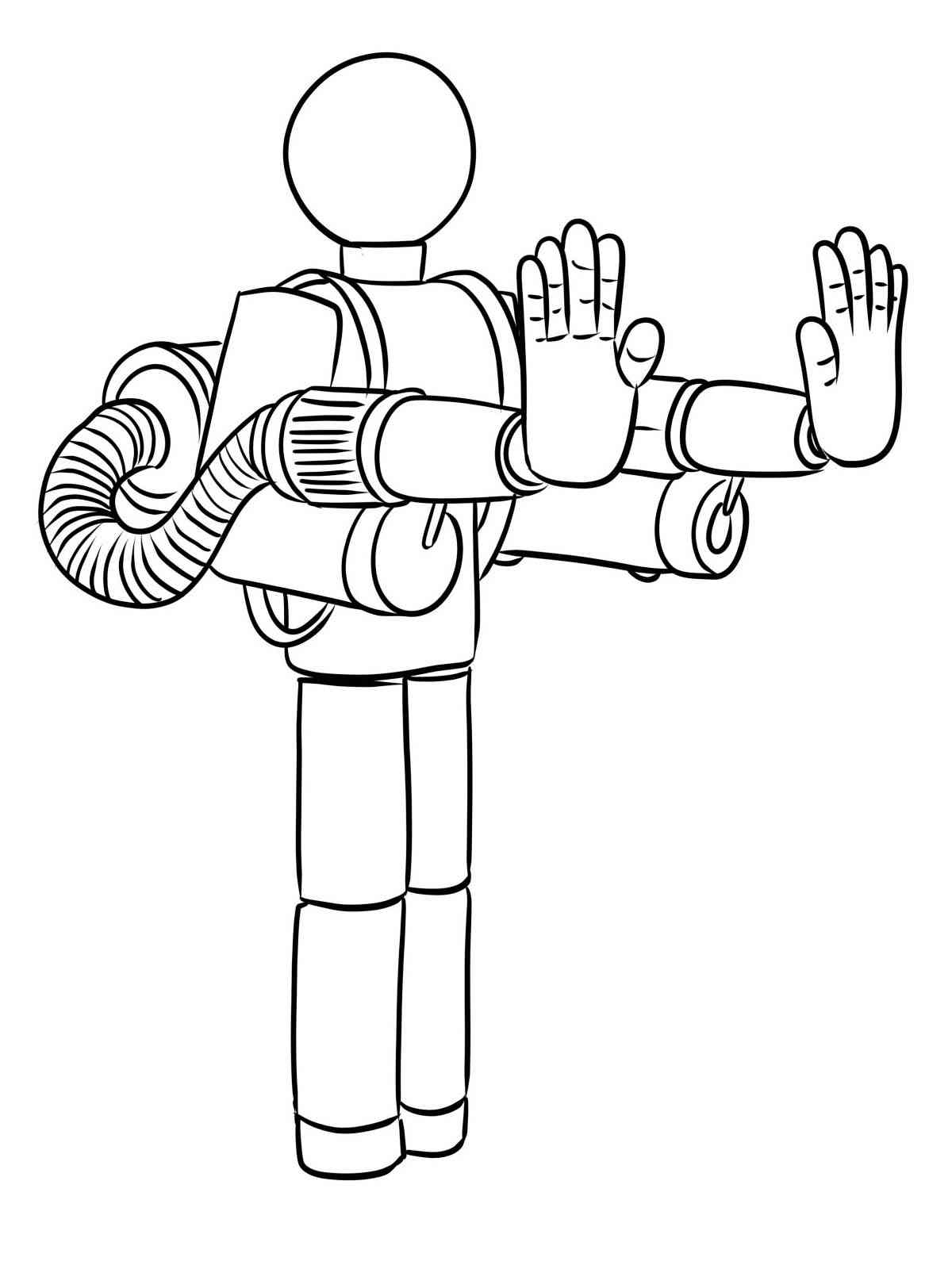poppy playtime coloring pages player