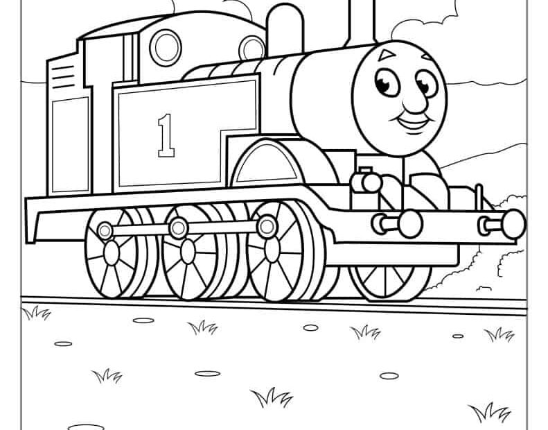 Thomas The Tank Engine Colouring Sheets Printable Infoupdate