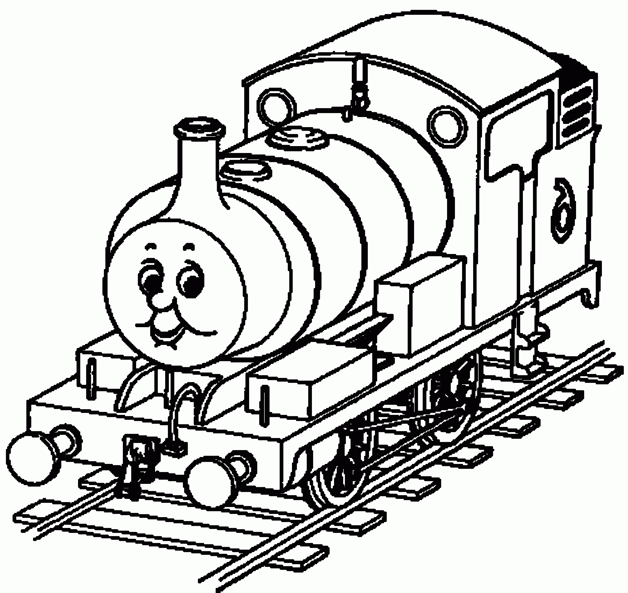 Thomas the train coloring pages online BestAppsForKids