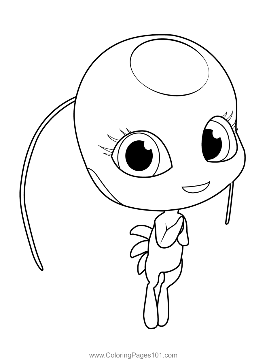 Miraculous Ladybug coloring pages printable