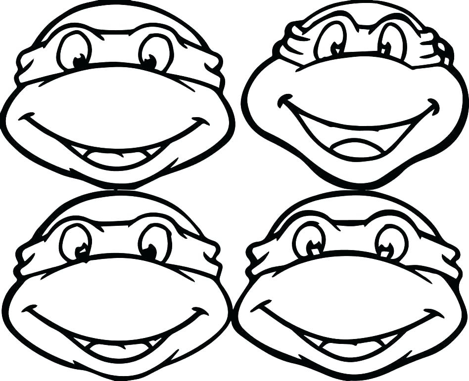Tmnt print out coloring pages