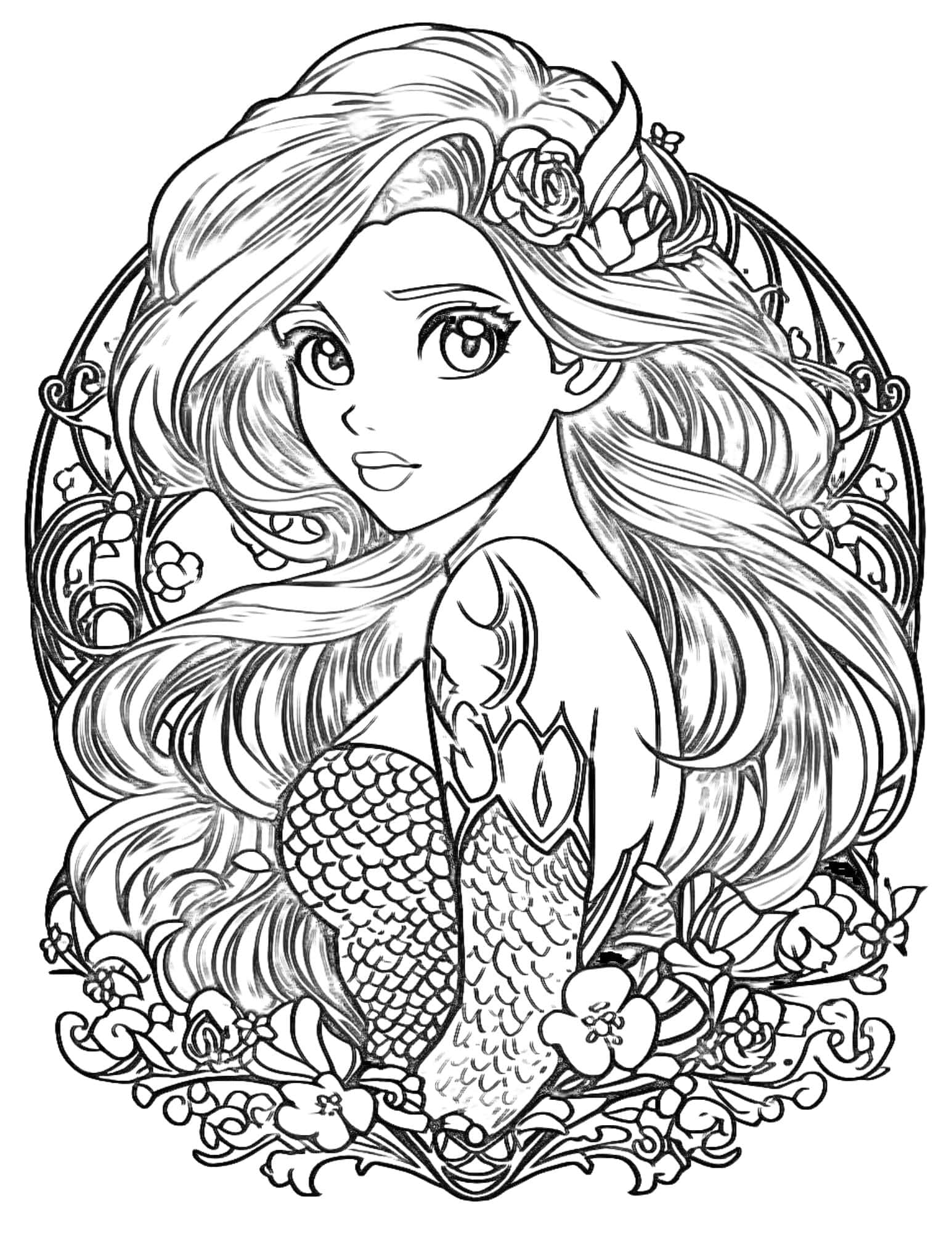 printable mermaid pictures to color printable mermaid pictures to color