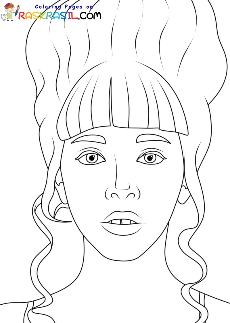 Top 41 Amazing Melanie Martinez Coloring Pages K 12 100 Free Printables