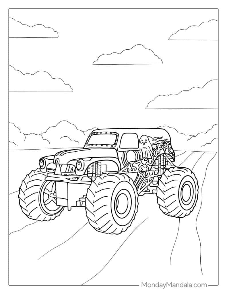 Top 66 Newest Monster Truck Coloring Pages Grave Digger Today Download Top 66 Newest Monster Truck Coloring Pages Grave Digger Today Download