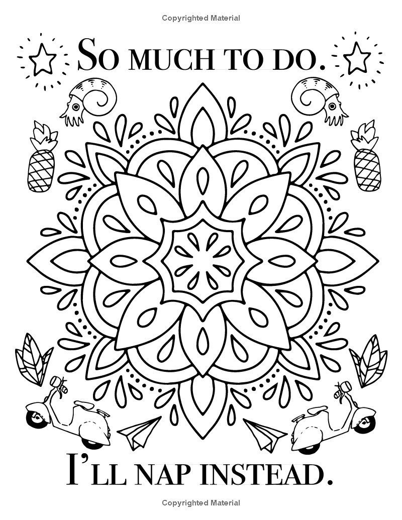 adult funny coloring pages