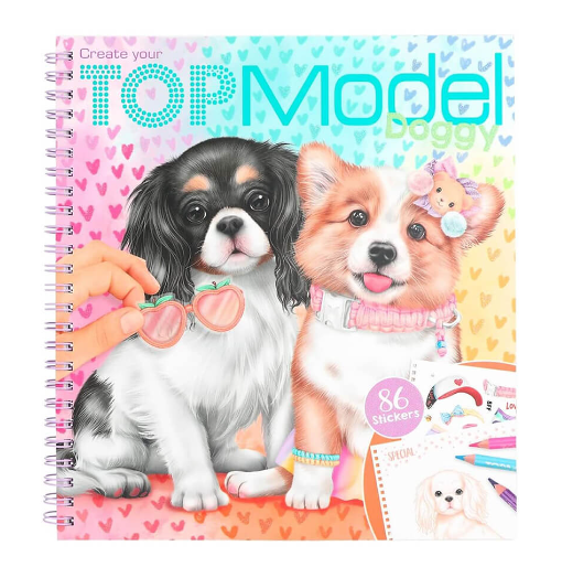 TOPModel Doggy Colouring Book ToyTown ie