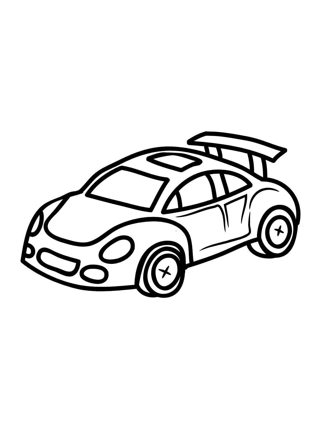 Toy Race Car Coloring Page Free Printable Coloring Pages