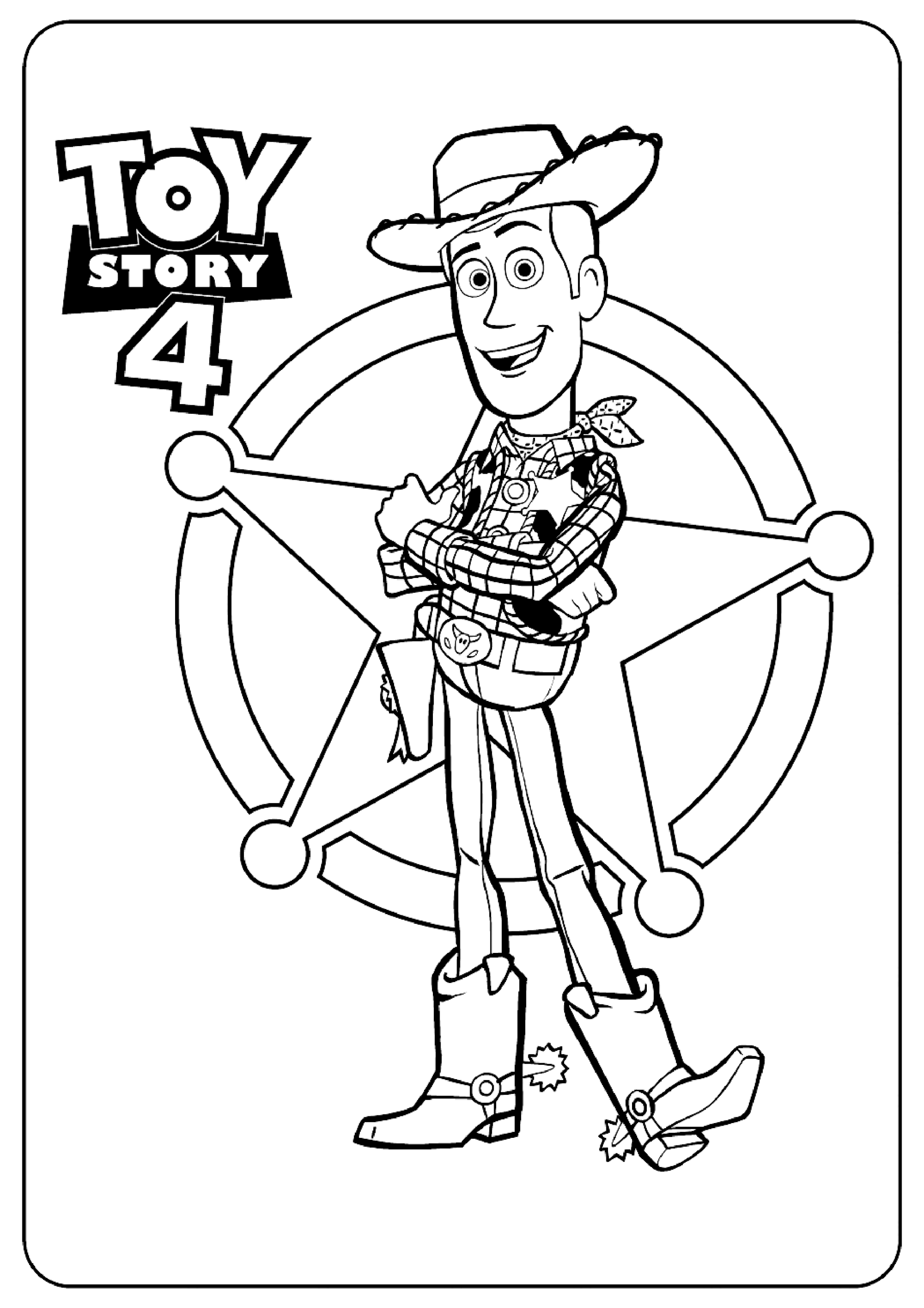 Toy Story coloring pages free printable