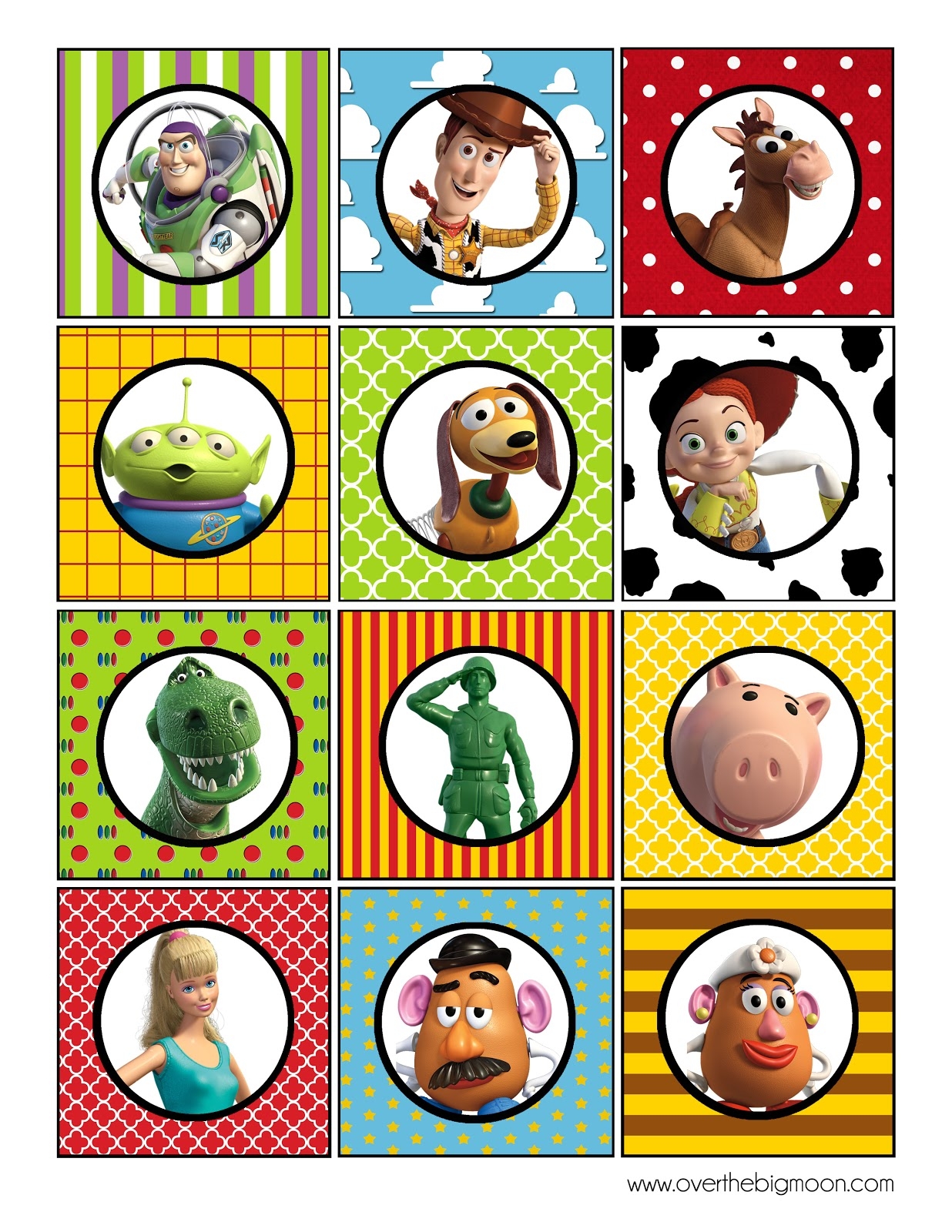Toy Story Free Printables