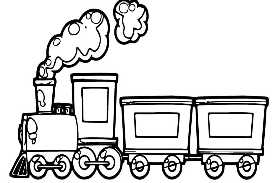 Train Printable Coloring Page Free Printable Coloring Pages