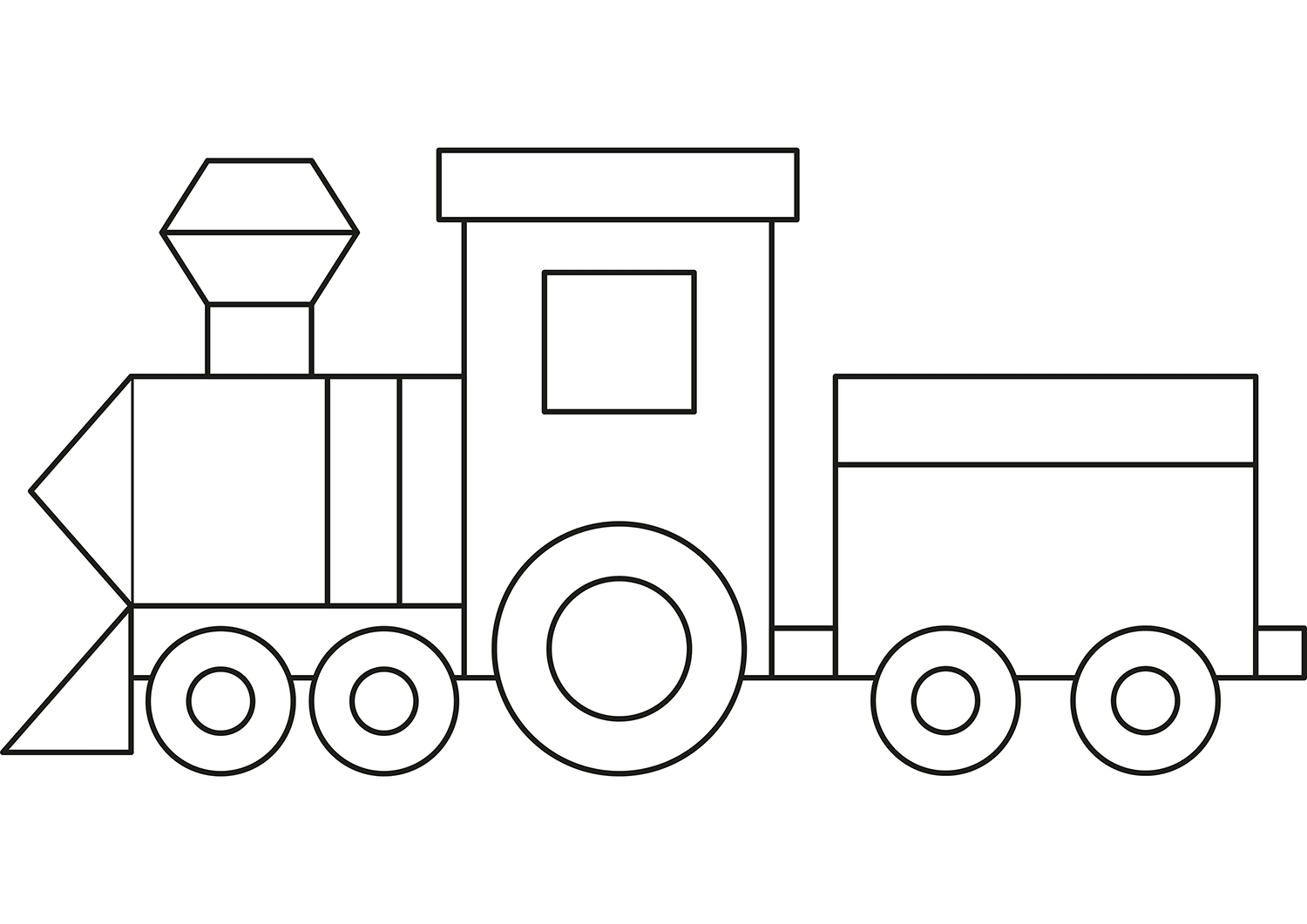 Train Printable Template Free Printable Papercraft Templates Train Printable Template Free Printable Papercraft Templates