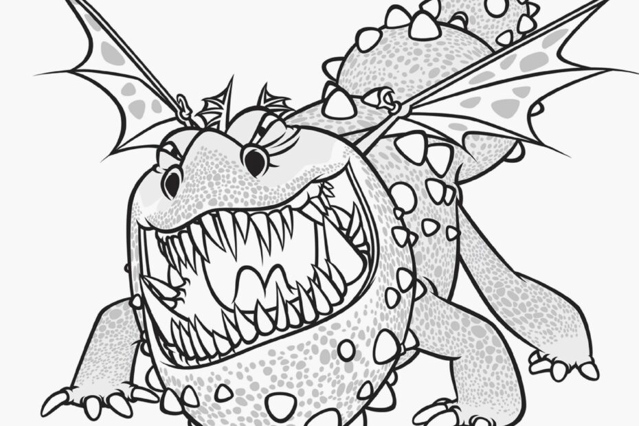 Train Your Dragon Coloring Pages Coloring Home