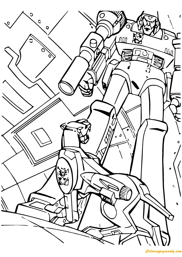 Transformer And Searchlight Coloring Page Free Printable Coloring Pages Transformer And Searchlight Coloring Page Free Printable Coloring Pages