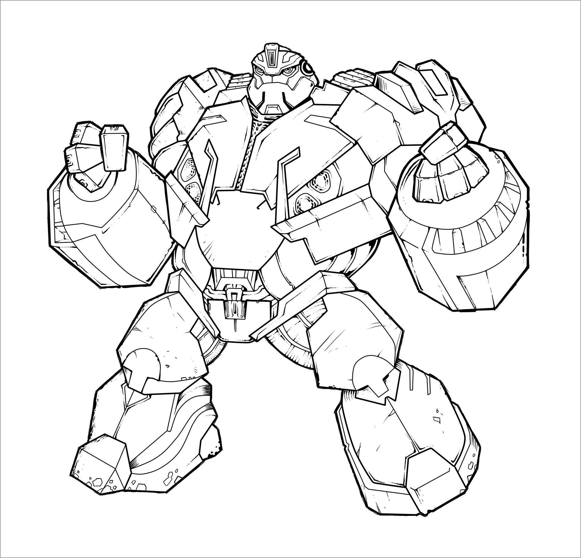 Transformer Coloring Pages ColoringBay