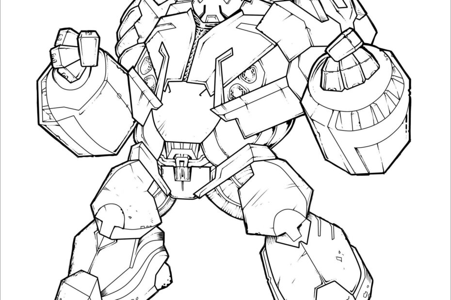 Transformer Coloring Pages ColoringBay