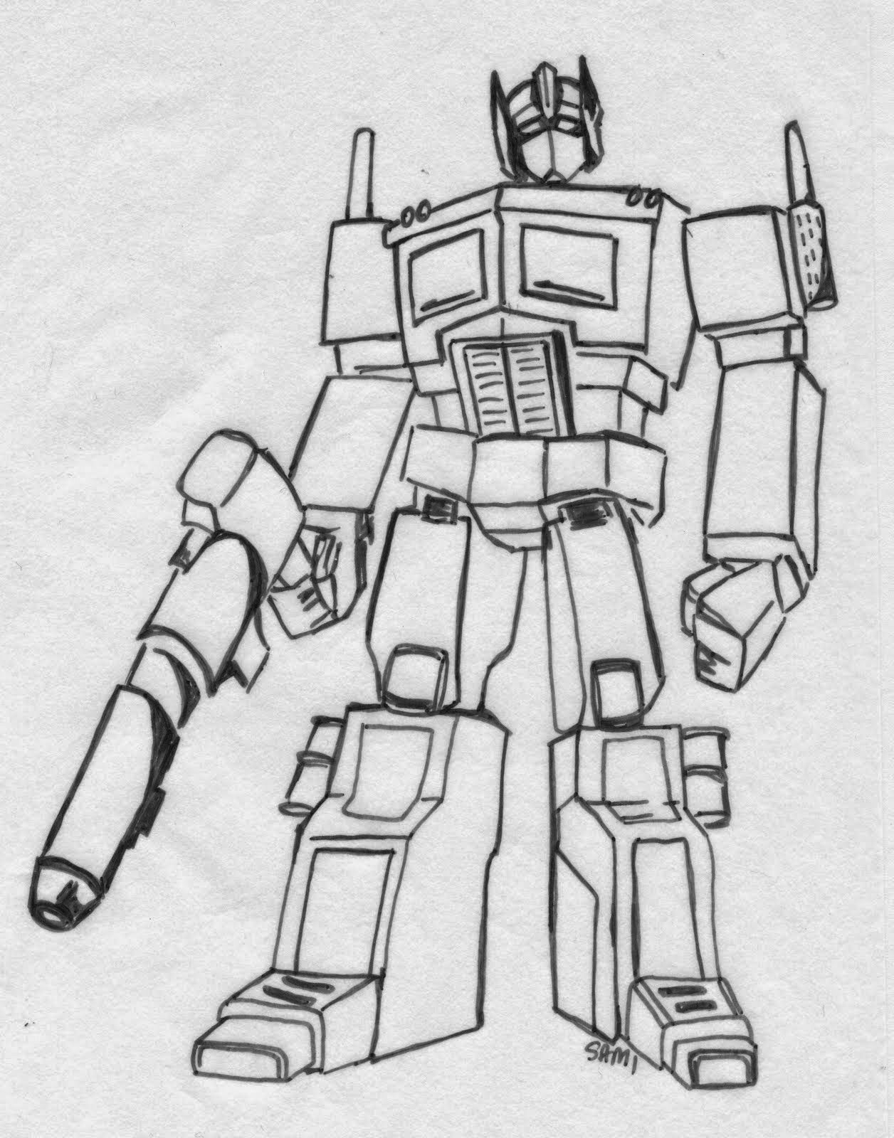 Transformer Optimus Prime Coloring Pages Coloring Home Transformer Optimus Prime Coloring Pages Coloring Home