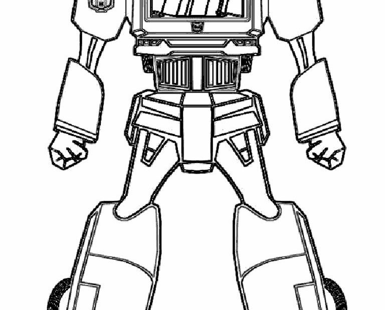 Transformers Coloring Pages Free Coloring Home